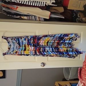 Neiman Marcus Multi Color Sun Dress